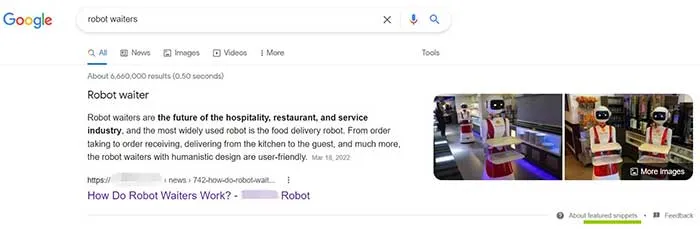 Google Featured Snippet - The Road to Advanced